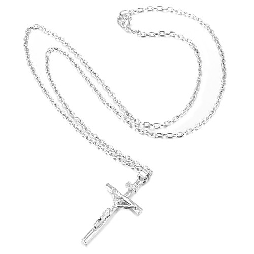 

Women's Pendant Necklace Cross Ladies Fashion Christ Platinum Plated Gold Plated White Gold Golden Silver Necklace Jewelry For Wedding Party Daily Casual