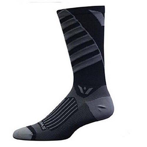 

Compression Socks Athletic Sports Socks Cycling Socks Men's Women's Running Camping / Hiking Badminton Bike / Cycling 1 Pair Winter Nylon Spandex Light Green Black / Red Black / White L-XL / Stretchy