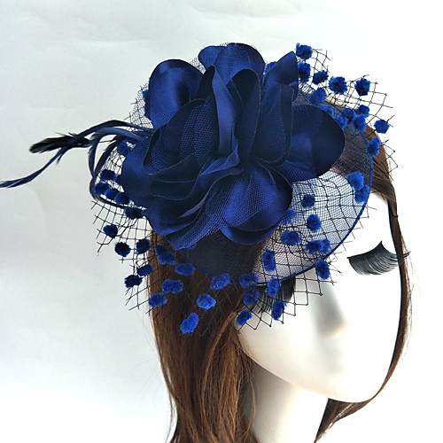 

Fascinators / Hats / Headwear with Floral 1pc Special Occasion Headpiece