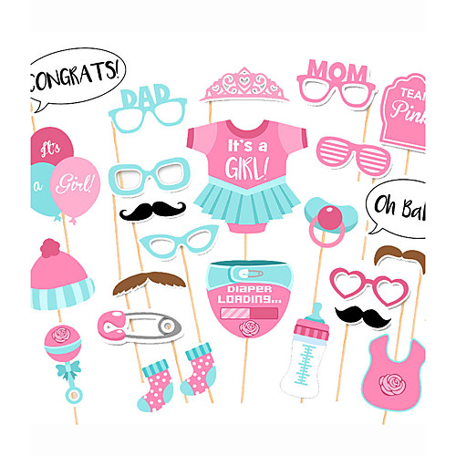 

Photo Booth Props & Signs Material 25 Special Occasion