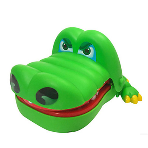 

Crocodile Dentist Stress Reliever Crocodile Shark Fun Music & Light Large Size Biting Hand Kid's Unisex Toy Gift