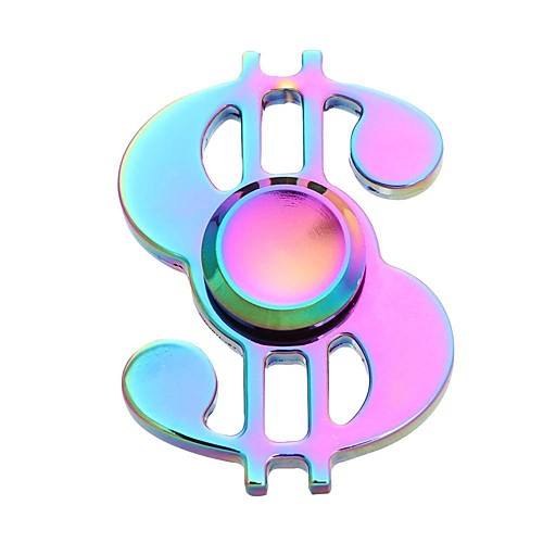 

Fidget Spinner Hand Spinner Spinning Top Ring Spinner Stress and Anxiety Relief Focus Toy Office Desk Toys Relieves ADD, ADHD, Anxiety, Autism Adults' Metalic