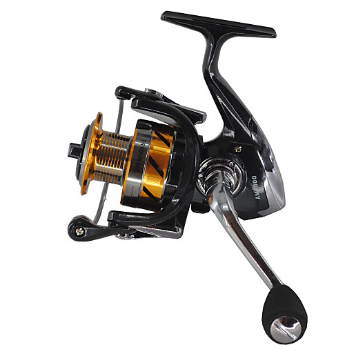 

Fishing Reel Spinning Reel 5.5:1 Gear Ratio14 Ball Bearings Hand Orientation Exchangable Sea Fishing / Fly Fishing / Bait Casting - AM3000/AM5000/AM7000 / Ice Fishing / Jigging Fishing