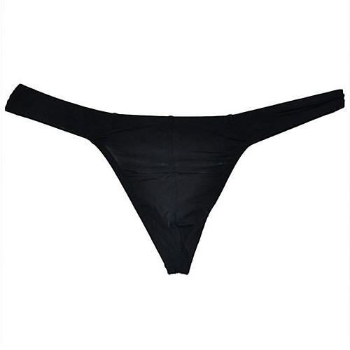 

Men's 1 Piece Briefs Underwear Solid Colored Low Waist White Black Red M L XL