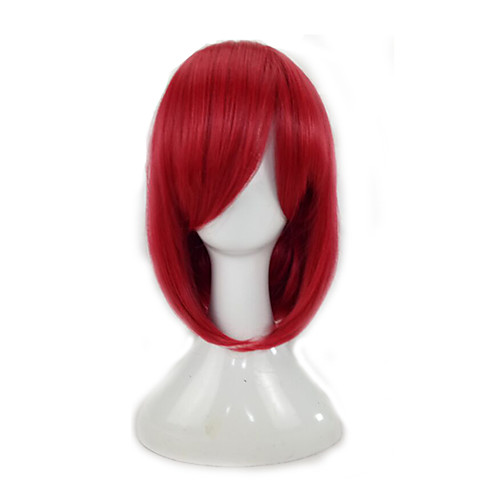 

Synthetic Wig Cosplay Wig Curly Curly Wig Medium Length Red Synthetic Hair Women's Red hairjoy