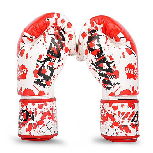 

Boxing Bag Gloves Boxing Training Gloves For Boxing Mittens Safety Unisex - WhiteRed