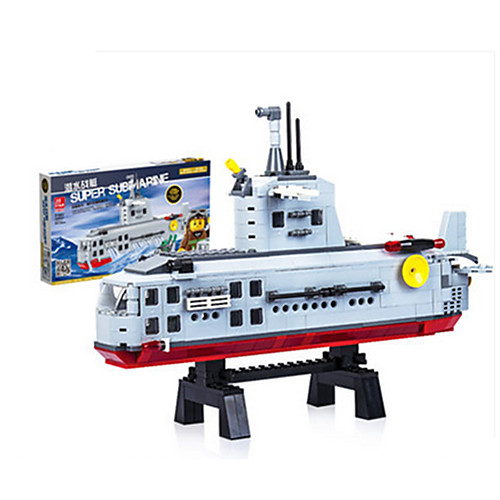 

JIE STAR Building Blocks Educational Toy Model Building Kit Construction Set Toys Building Bricks Duck Warship Building Toys Unisex Boys' Girls' Toy Gift / Kid's