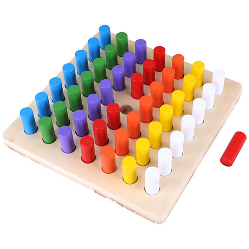 

Montessori Teaching Tool Building Blocks Educational Toy compatible Wooden Legoing Classic Education Boys' Toy Gift / Kid's / Kids