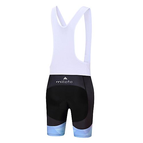 

Miloto Women's Cycling Bib Shorts Bike Bib Shorts Padded Shorts / Chamois Pants Sports Polyester Spandex White / Black Road Bike Cycling Clothing Apparel Relaxed Fit Bike Wear / Stretchy