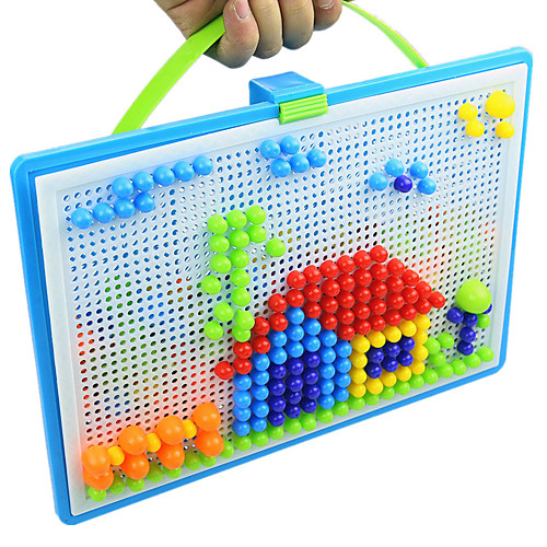 

3D Puzzle Jigsaw Puzzle Educational Toy Novelty Mushroom Bead Mosaic 296 pcs Unisex Boys' Girls' Toy Gift / 14 years