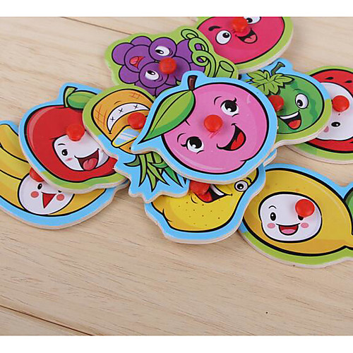 

Jigsaw Puzzle Pegged Puzzles Wood Model Educational Toy Square Wooden Wood Children's Gift