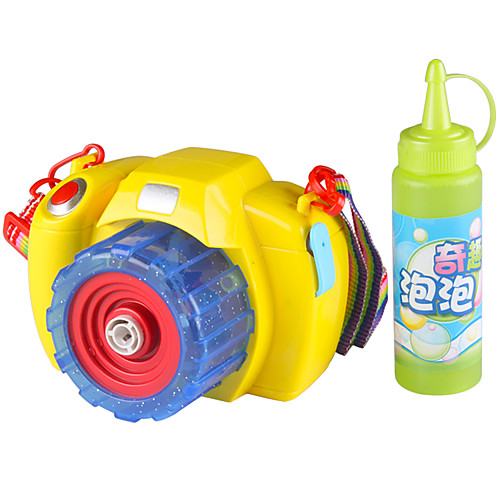 

Bubble Blowing Toy Toy Camera Electric Music & Light Plastics Kid's Toy Gift
