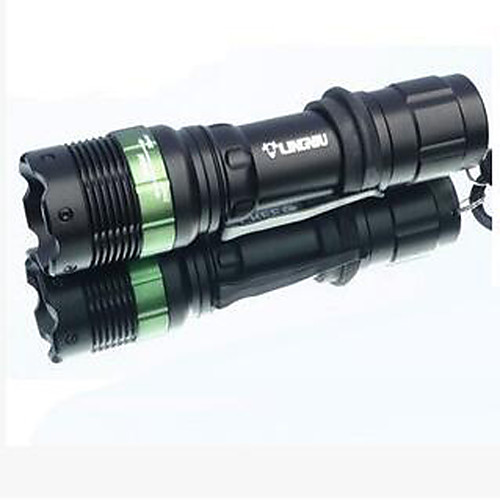 

Handheld Flashlights / Torch Mini LED Emitters Automatic Mode Mini Everyday Use Black