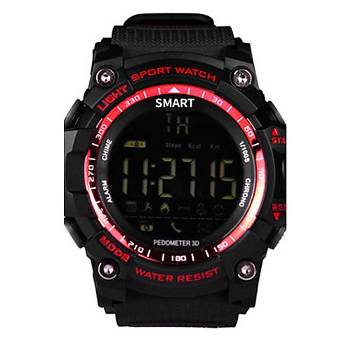 

Men's Smart Watch Digital Rubber Band Black