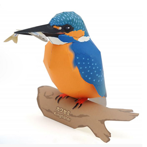 

3D Puzzle Paper Craft Bird Animals DIY Simulation Hard Card Paper Kid's Unisex Toy Gift