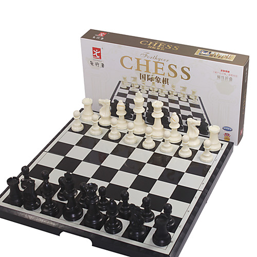 

Board Game Chess Game Chess Plastics Foldable Magnetic Large Size Kid's Adults' Unisex Boys' Girls' Toys Gifts