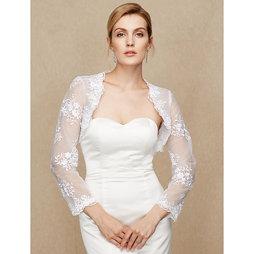 

Lace Wedding / Party / Evening Women's Wrap With Lace Shrugs