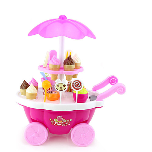 

Ice Cream Cart Toy Toy Car Toy Food / Play Food Ship Ice Cream Simulation Plastics Plastic Kid's Boys' Girls' Toy Gift 1 pcs