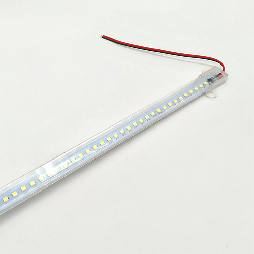 

ZDM 50CM Waterproof IP65 15W 72X 2835 SMD 15mm LEDs Rigid LED Light Bars Transparent PC tube AC220V