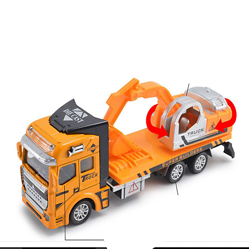 

Toy Car Motorcycle Construction Truck Set Fire Engine Vehicle Sprinkler Truck Unisex Boys' Toy Gift