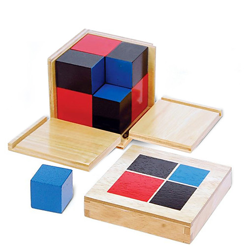 

Montessori Teaching Tool Building Blocks Educational Toy Square Education Kid's Toy Gift