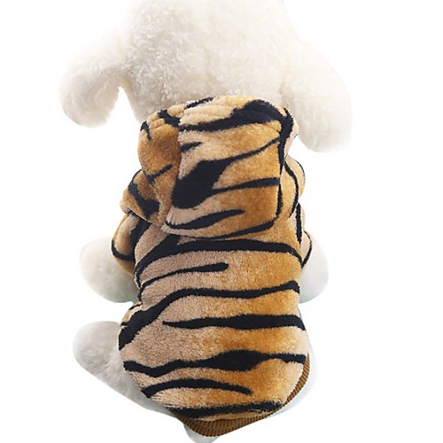 

Dog Costume Coat Hoodie Animal Cosplay Fashion Halloween Party Outdoor Winter Dog Clothes Puppy Clothes Dog Outfits Brown Costume for Girl and Boy Dog Flannel Fabric XS S M L XL XXL