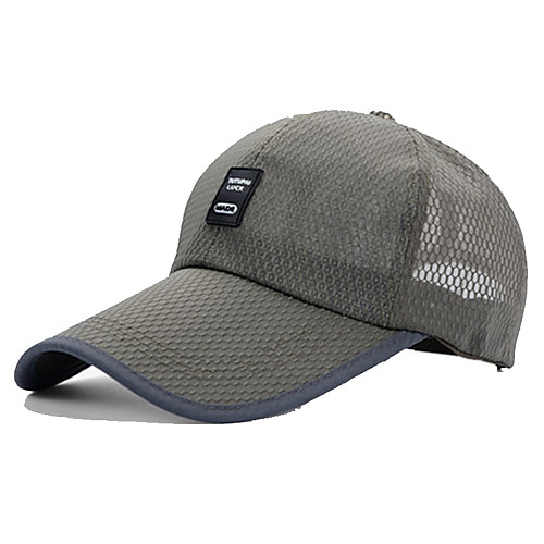 

Cap Unisex Sunscreen Comfortable for Casual Simple Solid Colored Cotton