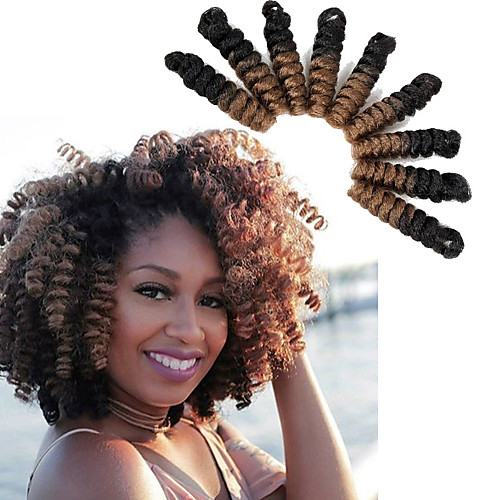 

Bouncy Curl Crochet Twist Braids Kanekalon Hair Kanekalon Braids Braiding Hair 20 Roots / Pack / There are 20 roots per pack. Normally five to six packs are enough for a full head.