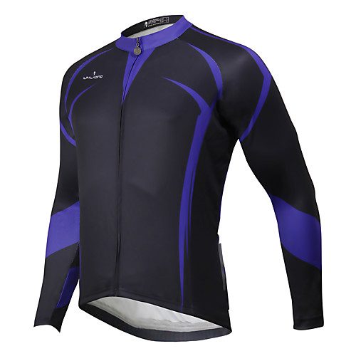 

ILPALADINO Men's Long Sleeve Cycling Jersey Winter Fleece Plus Size Bike Top Mountain Bike MTB Road Bike Cycling Waterproof Breathable Quick Dry Sports Clothing Apparel / Waterproof Zipper / Stretchy