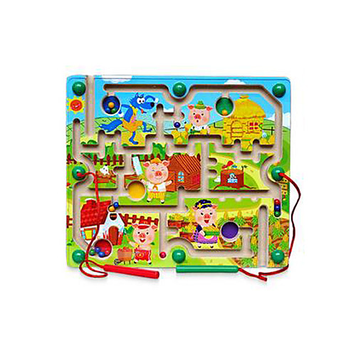 

Maze Magnetic Maze 1 pcs Wooden Magnetic Boys' Kid's Toy Gift