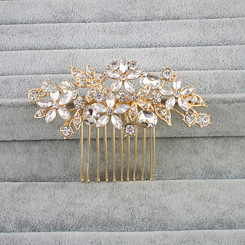 

Crystal / Rhinestone Hair Combs with 1 Wedding Headpiece