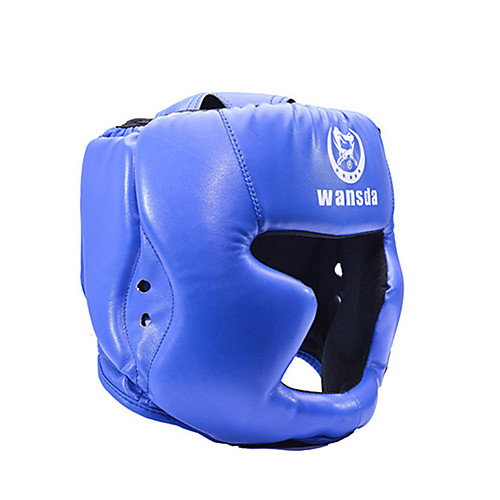 

Boxing Helmet Helmet Sports PU Leather Taekwondo Boxing Exercise & Fitness Shock Resistant Breathable Adjustable Fit Protective For Men's