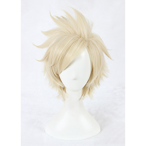 

Synthetic Wig Wig Short Blonde Synthetic Hair Women's Blonde