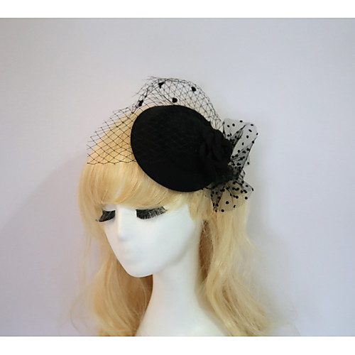 

Resin / Cotton Fascinators / Hats with 1 Wedding / Special Occasion / Halloween Headpiece