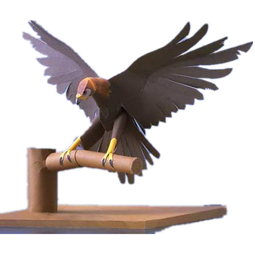 

3D Puzzle Paper Model Model Building Kit Bird Eagle Animals DIY Simulation Hard Card Paper Classic Kid's Unisex Boys' Toy Gift
