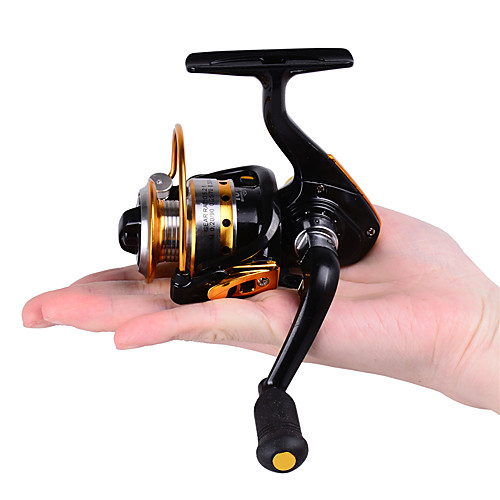 

Fishing Reel / Ice Fishing Reel Spinning Reel / Ice Fishing Reels 5.2:1 Gear Ratio 10 Ball Bearings for Bait Casting / Ice Fishing / Spinning - DE150