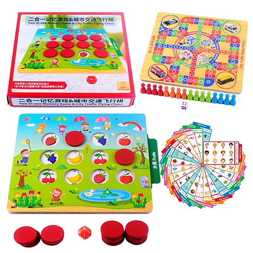 

Educational Flash Cards Chess Game Fun Children's Gift Classic