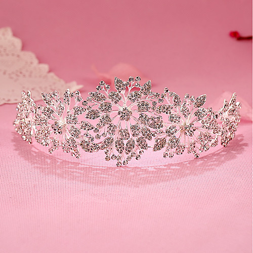 

Rhinestone / Alloy Tiaras / Headbands with 1 Wedding / Special Occasion / Birthday Headpiece