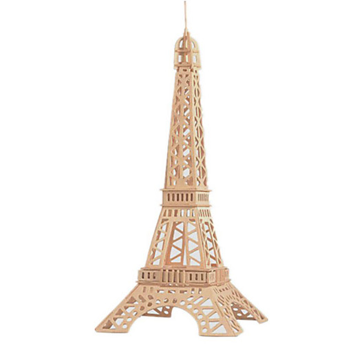 

3D Puzzle Jigsaw Puzzle Wooden Model Famous buildings House Wooden Natural Wood Unisex Toy Gift