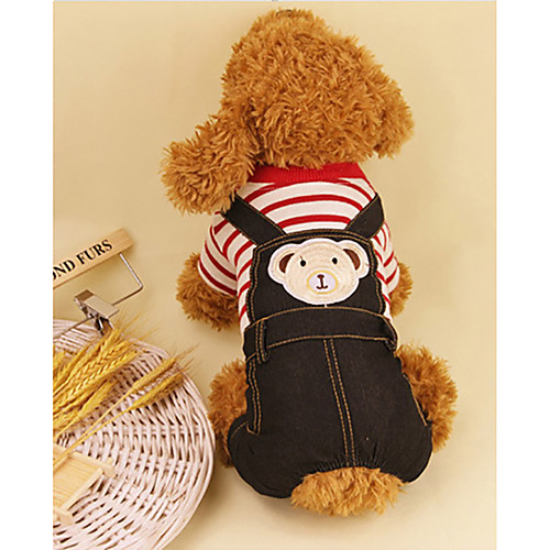 

Dog Clothes/Jumpsuit Dog Clothes Casual/Daily Stripe Blue Ruby
