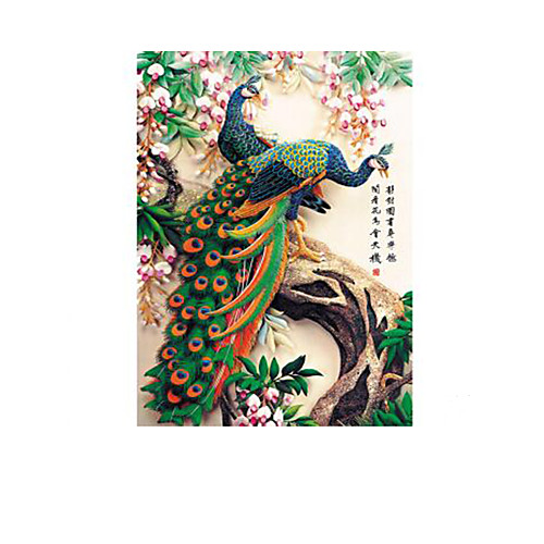 

1000 pcs Bird Flower Jigsaw Puzzle Decompression Toys Jumbo Wooden Anime Kid's Toy Gift