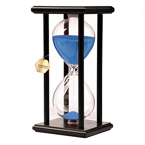 

Hourglass Hourglass Wooden Glass Unisex Boys' Girls' Toy Gift