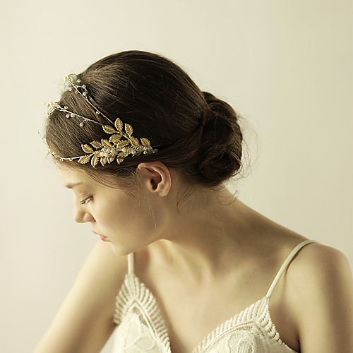 

Alloy Tiaras / Headbands / Head Chain with 1 Wedding / Special Occasion / Anniversary Headpiece