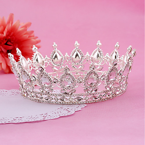 

Imitation Pearl / Rhinestone / Alloy Tiaras / Headbands / Headwear with Floral 1pc Wedding / Special Occasion / Birthday Headpiece