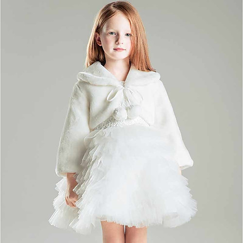

Shrugs Faux Fur / Polyester Wedding / Party / Evening Kids' Wraps With Smooth / Fur