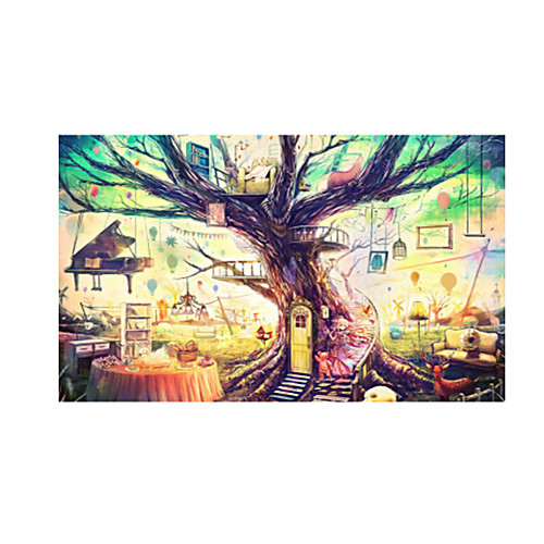 

House Jigsaw Puzzle Adult Puzzle Jumbo Wooden Anime Kid's Toy Gift