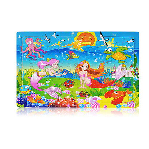

Fish House Sun Cartoon Jigsaw Puzzle Adult Puzzle Jumbo Wooden Anime Kid's Toy Gift