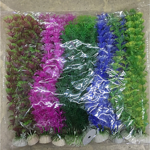 

Fish Tank Aquarium Decoration Fish Bowl Waterplant Artificial Plants Plastic 30 cm