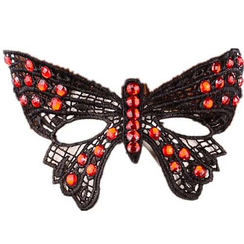 

Halloween Mask Masquerade Mask Sexy Lace Mask Party Novelty Butterfly Horror Women's