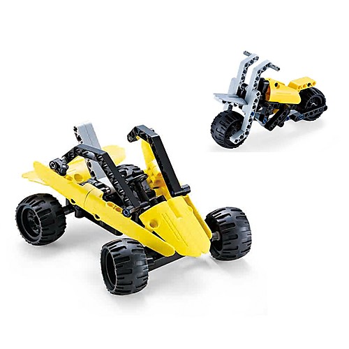 

Toy Car Building Blocks Vehicle Playset Educational Toy Construction Set Toys Building Bricks Car Moto Transformable DIY Building Toys Boys' Girls' Toy Gift / Kid's